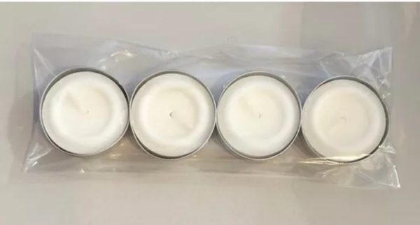 4 pack soy eco friendly tea lights