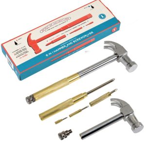 6 in 1 hammer and screwdriver set