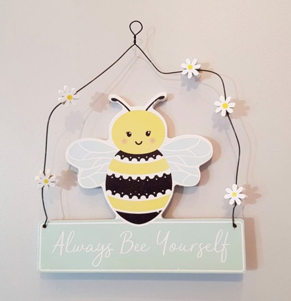 Always bee yourself cute decorative hanging plaque