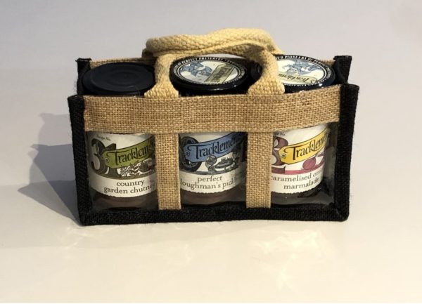 Classic Tracklements Bundle- ploughman's pickle, caramelised onion marmalade and country garden chutney