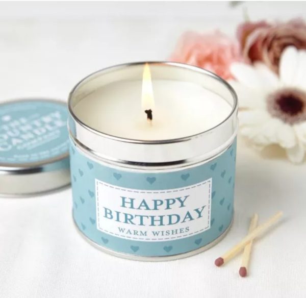 Happy birthday the country candle company candle