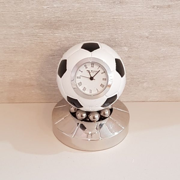 Miniature Rotating Football Clock