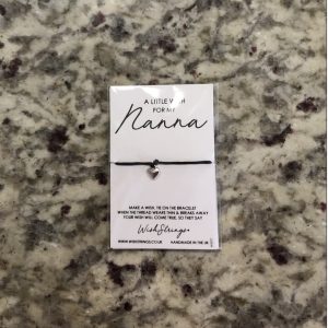 Nanna charm bracelet little wish wish string