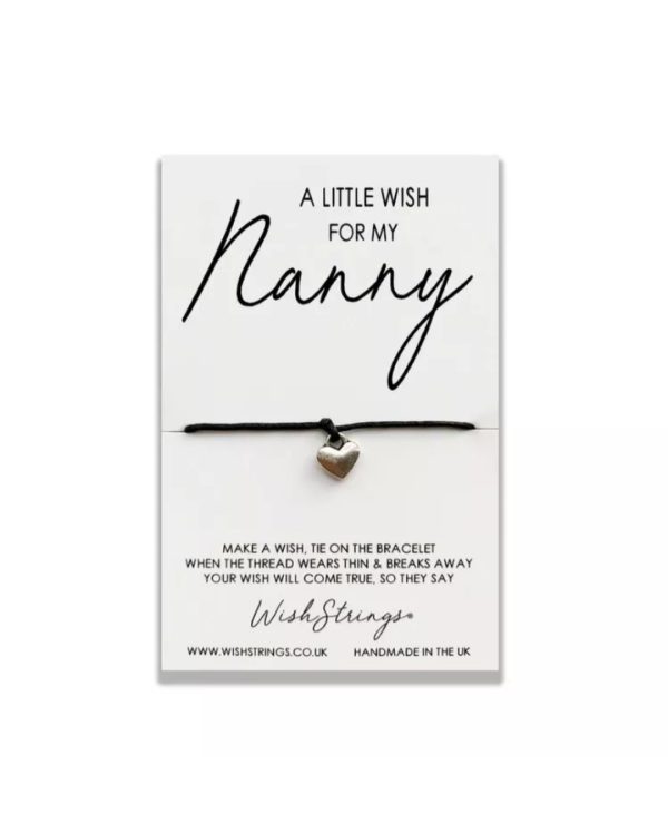 Nanny charm bracelet little wish wish string