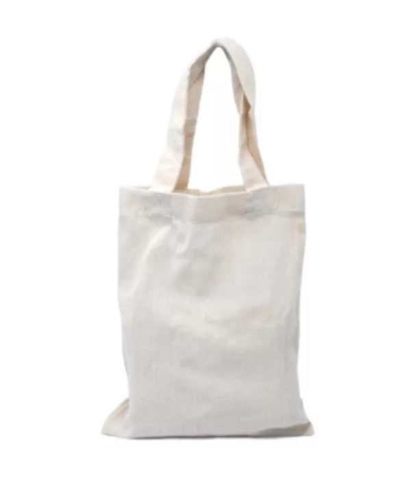 Natural cotton tote bag