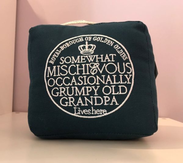 Novelty Grandpa doorstop