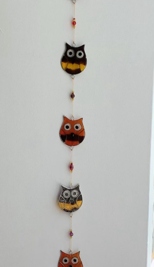 Owl sun catcher