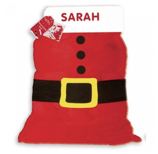 Personalise your own felt Santa sack
