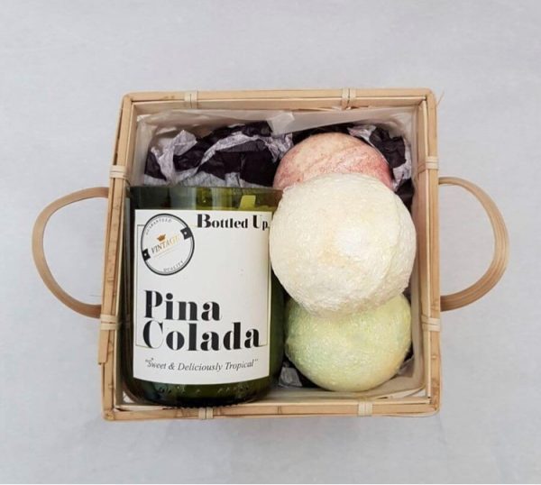 Pina Colada Bath Bomb Gift Set