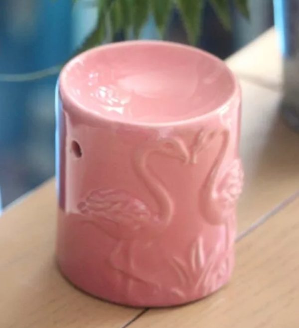 Pink flamingo oil burner pack