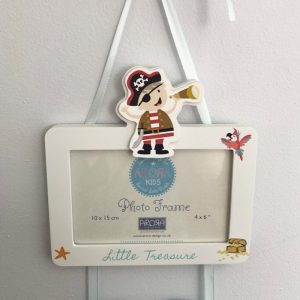pirate wooden photo frame