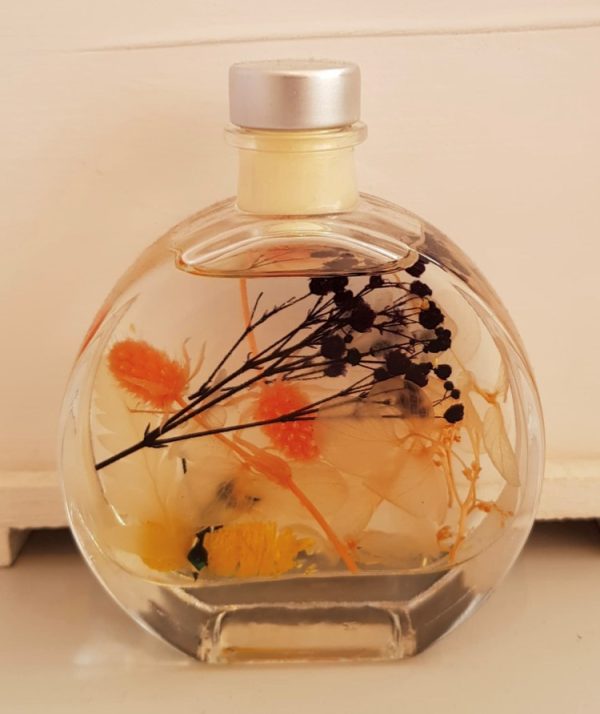 Real flower refillable reed diffuser