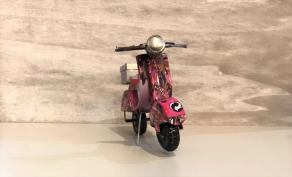 Recycled Can Scooter Motorbike