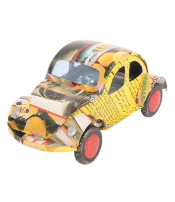Car made from recycled aluminium cans