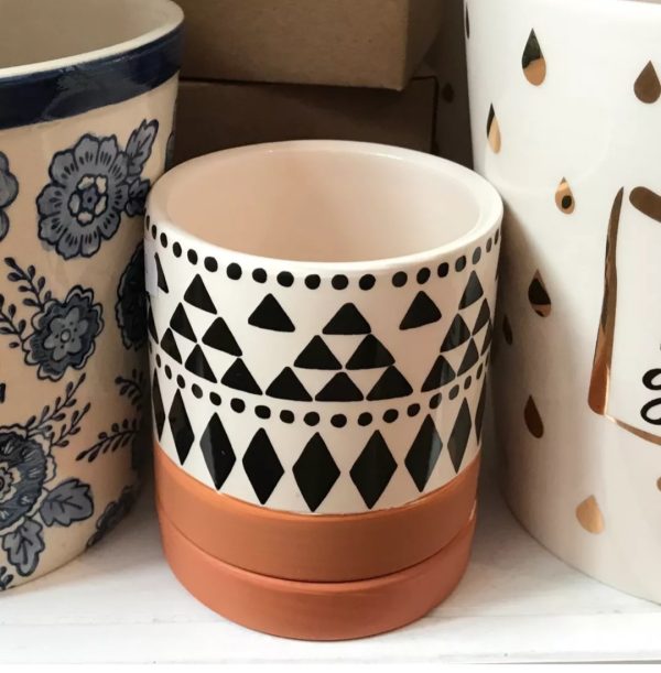 Scandi Boho Geo Planter