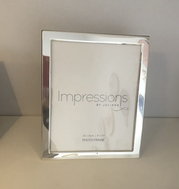 Silver plated photo frame