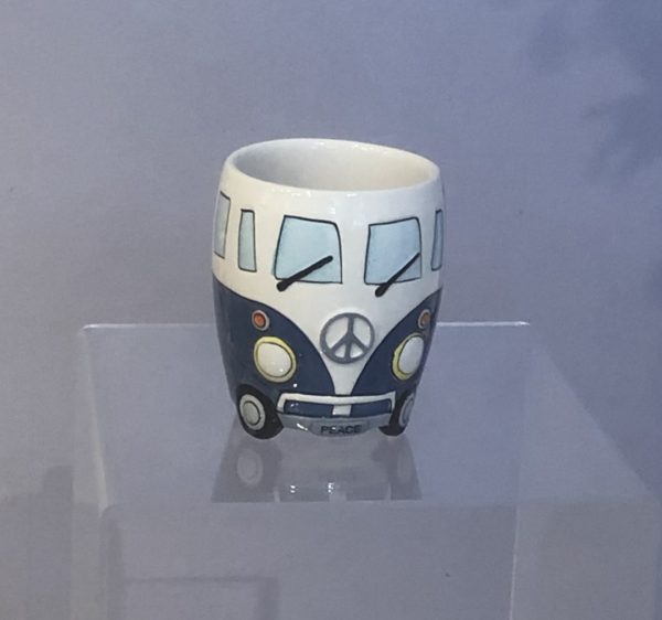 VW campervan mug- Blue