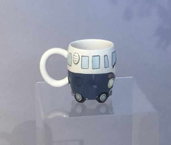 VW campervan mug- Blue