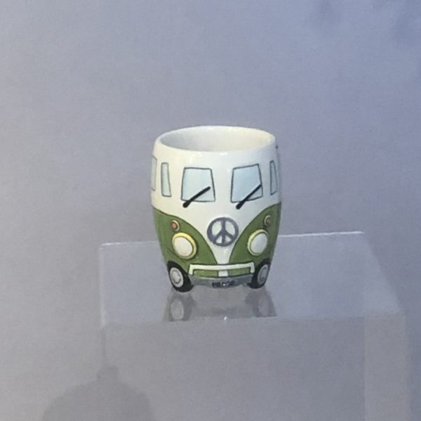 VW campervan mug- green