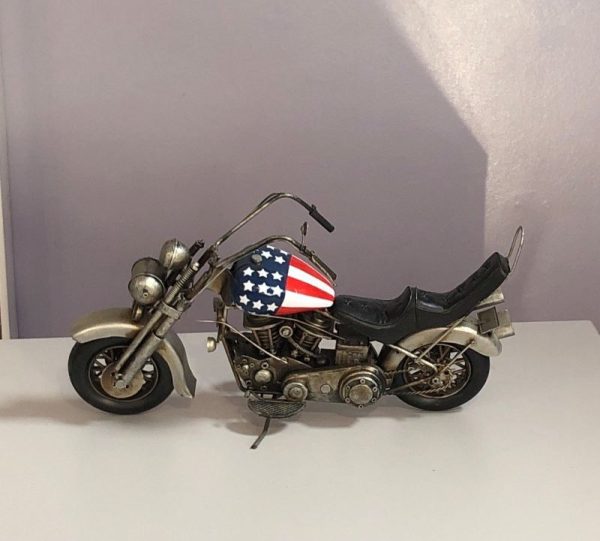Vintage Harley Davidson motorbike ornament