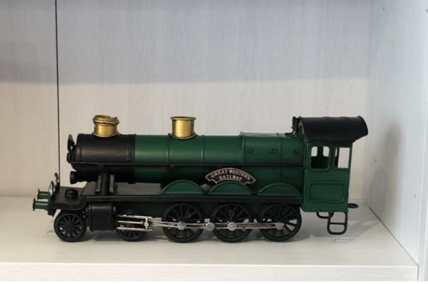 Vintage metal train model