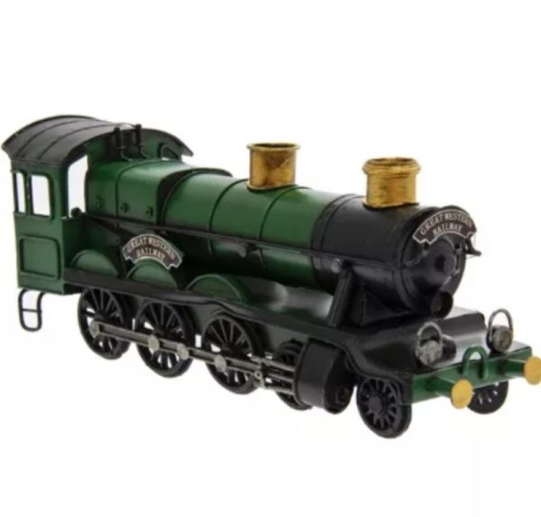 Vintage metal train model