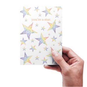 You're a star eco friendly card