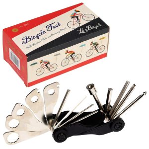 bicycle multi tool in handy carrying pouch