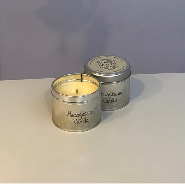 madagascan vanilla soy wax scented candle