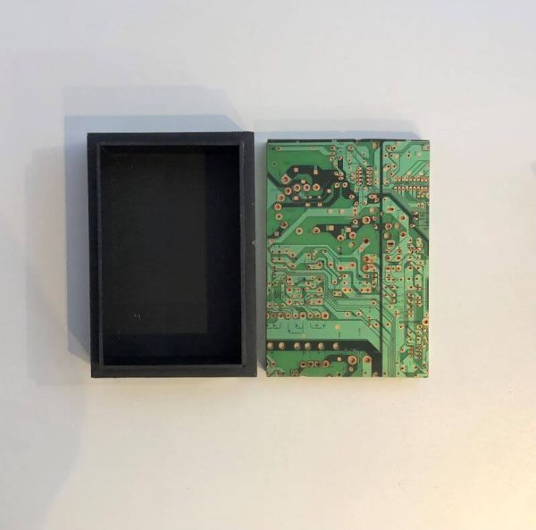 Recycled computer circuit board box