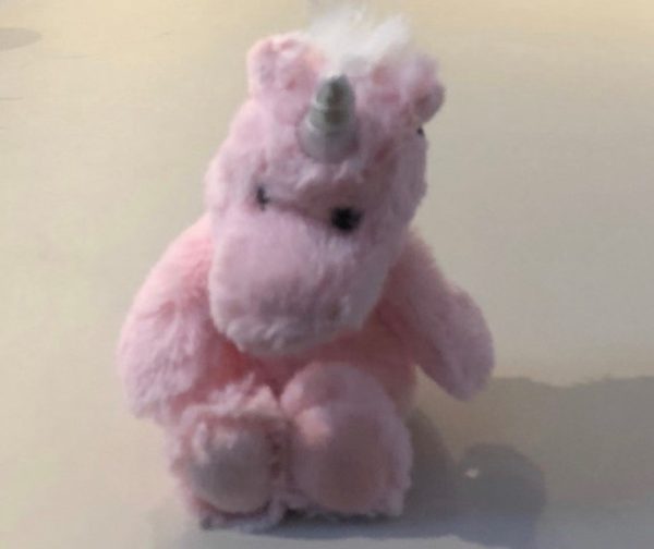 pretty pink unicorn soft toy