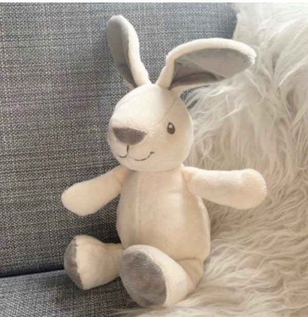 white rabbit soft toy