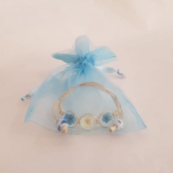 Real Flower Bead Bracelet - Image 5