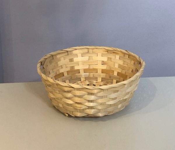 round bamboo basket 20cm