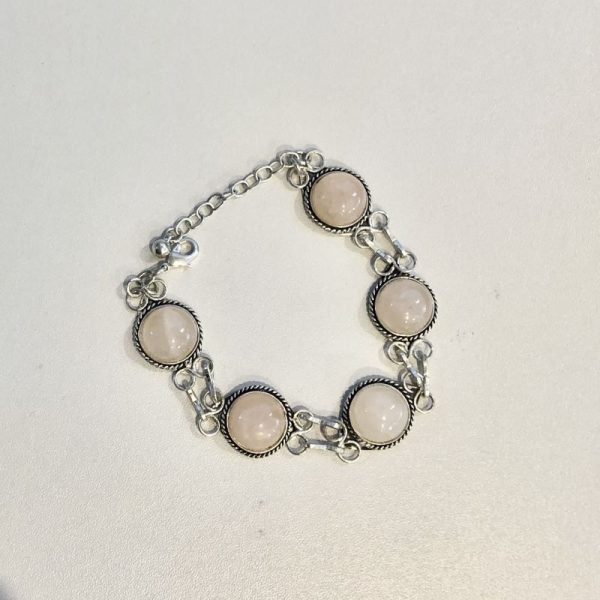 Rose Quartz Charm Bracelet - Image 2