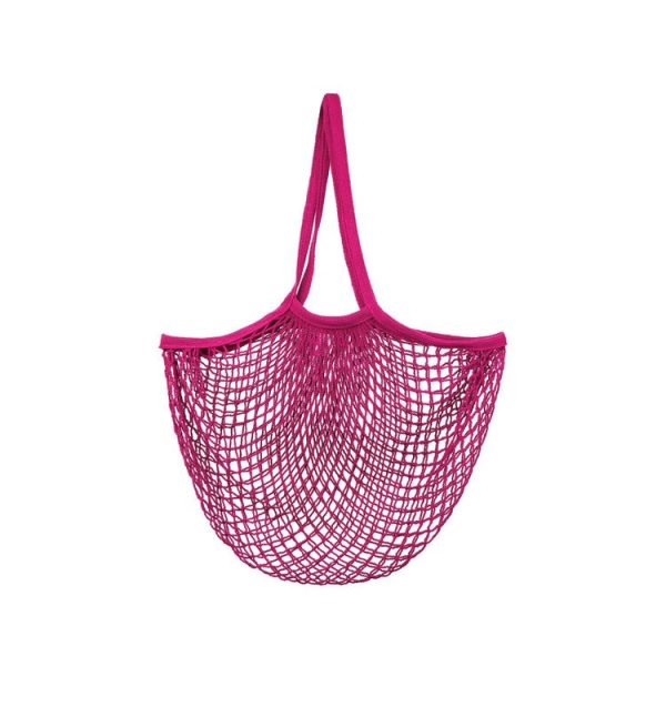 hot pink sass and belle string shopper