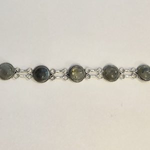 labradorite gem stone bracelet