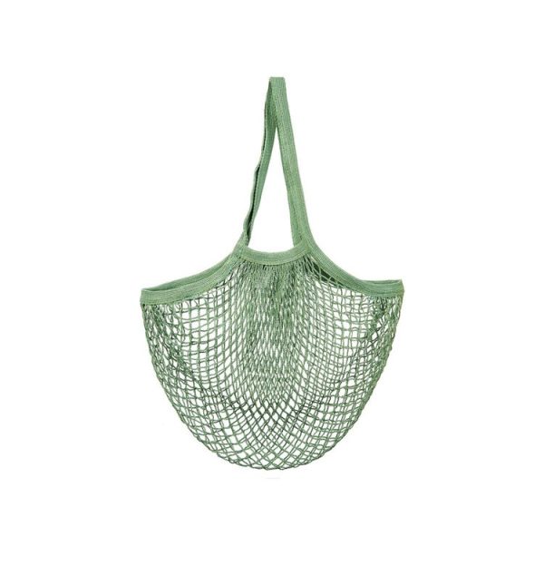 Olive green sass and belle string shopper