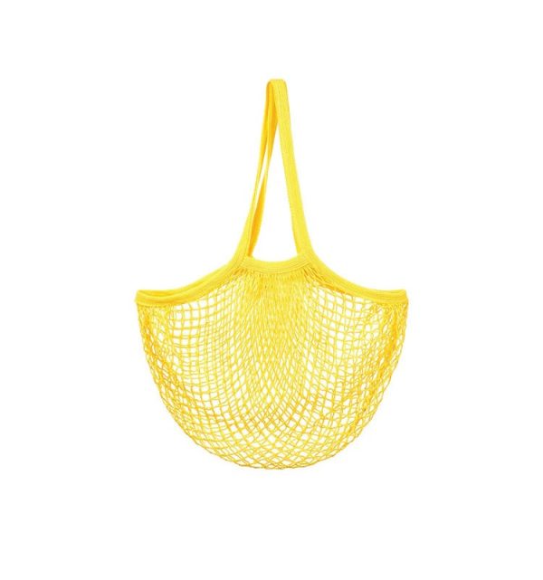 bright yellow string shopper by sass and belle