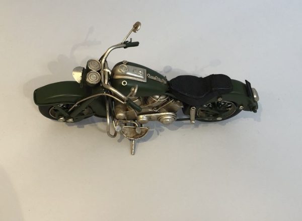vintage motorbike ornament