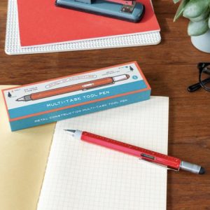Quirky cartridge pen with added multi tools